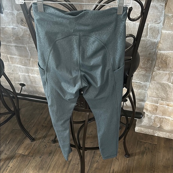 Athleta Gray Leggings High-Waisted Performance - Picture 3 of 6